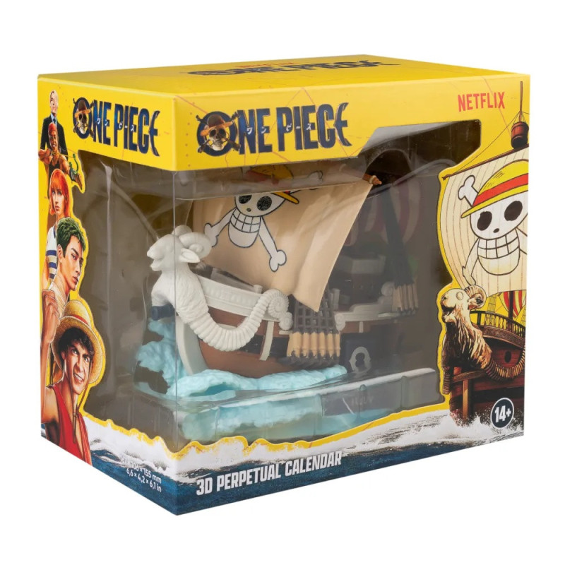 Calendrier Perpétuel 3D One Piece Going Merry – Erik