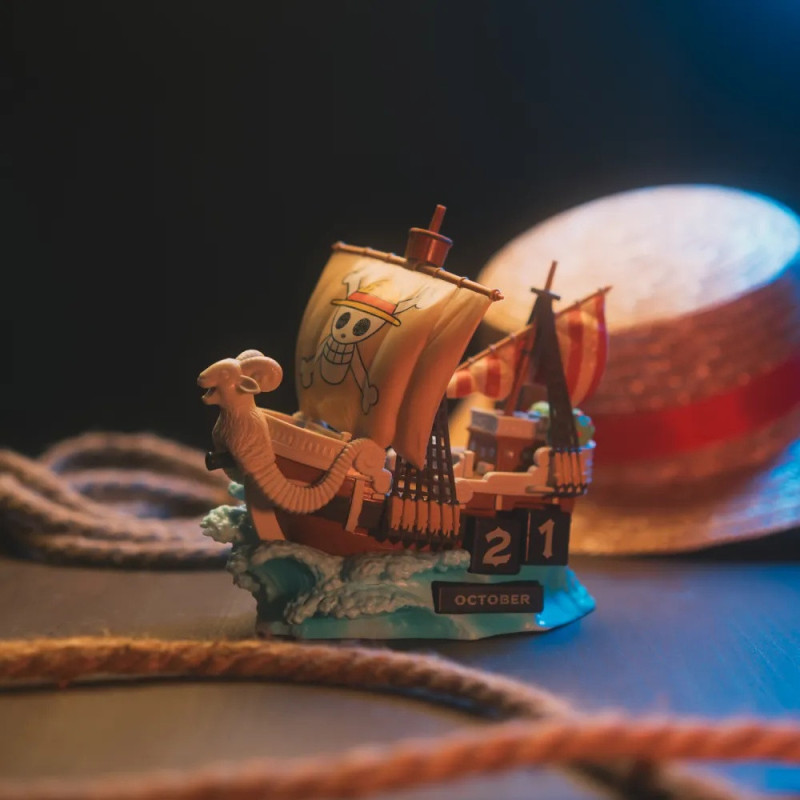 Calendrier Perpétuel 3D One Piece Going Merry – Erik