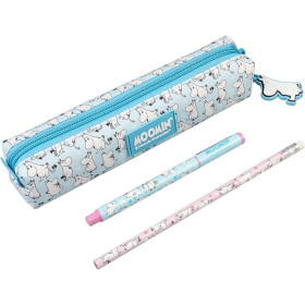 Moomin - Set papeterie Trousse + stylo + crayon