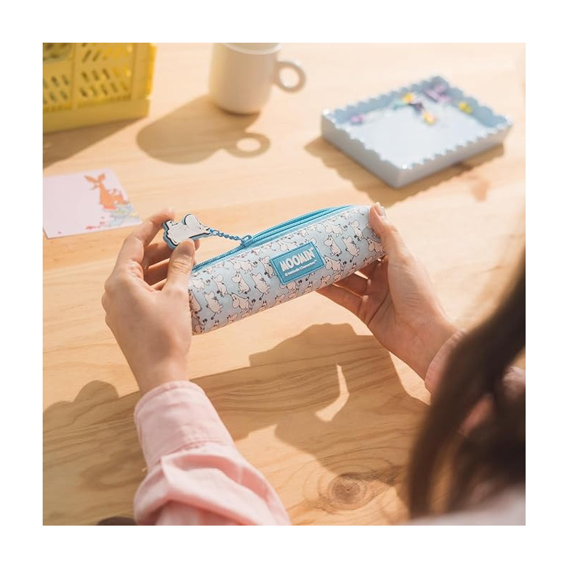Set Trousse stylo et crayon Moomin – Licence officielle
