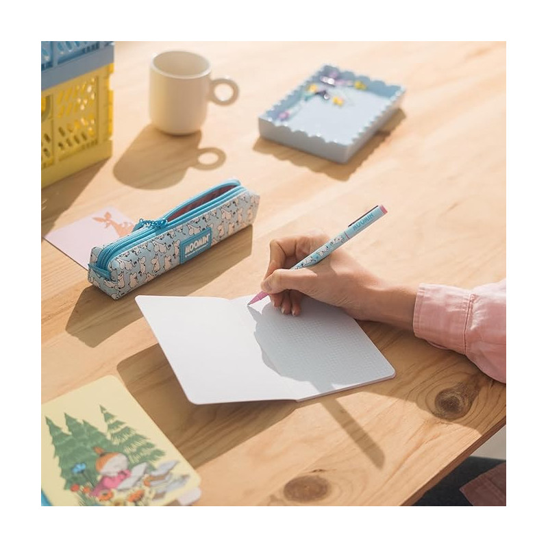 Set Trousse stylo et crayon Moomin – Licence officielle