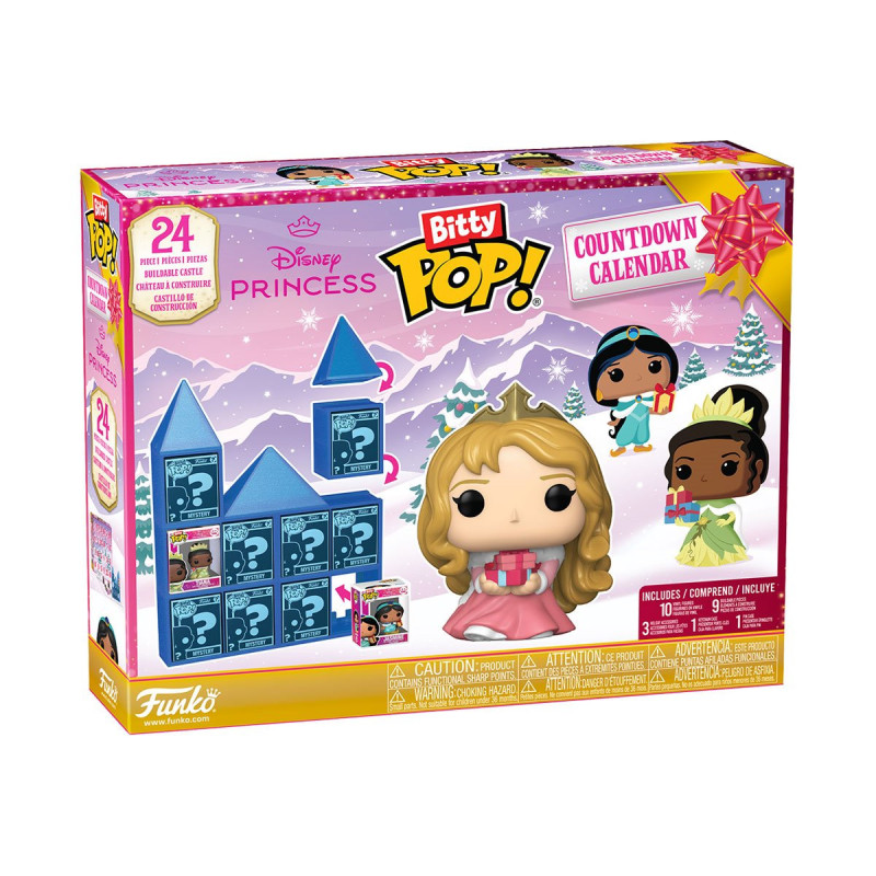 Disney - Bitty Pop! - Calendrier de l'avent 24 jours Princesses vue packaging