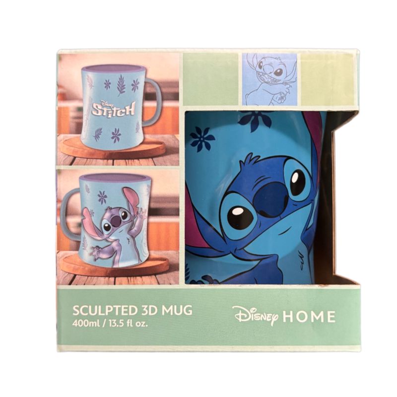 Disney : Lilo & Stitch - Mug en relief 400 ml packaging imagin'ères