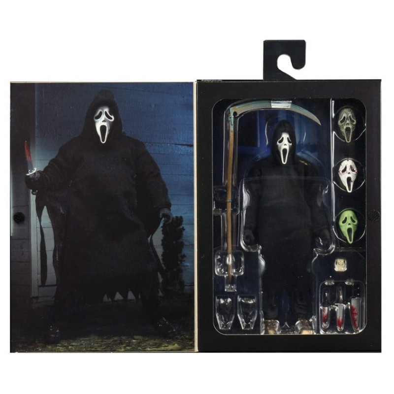Scream - Figurine Ultimate Ghostface 18 cm packaging fenetre