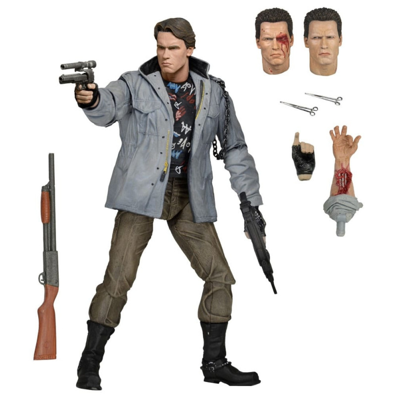 Terminator - Figurine Ultimate T-800 (Tech Noir) 18 cm