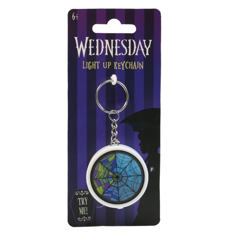 Wednesday (Mercredi) - Porte-clé Lumineux Fenêtre Ophélia