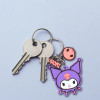 Porte-clés Métal Kuromi Sanrio Officiel Joy Toy