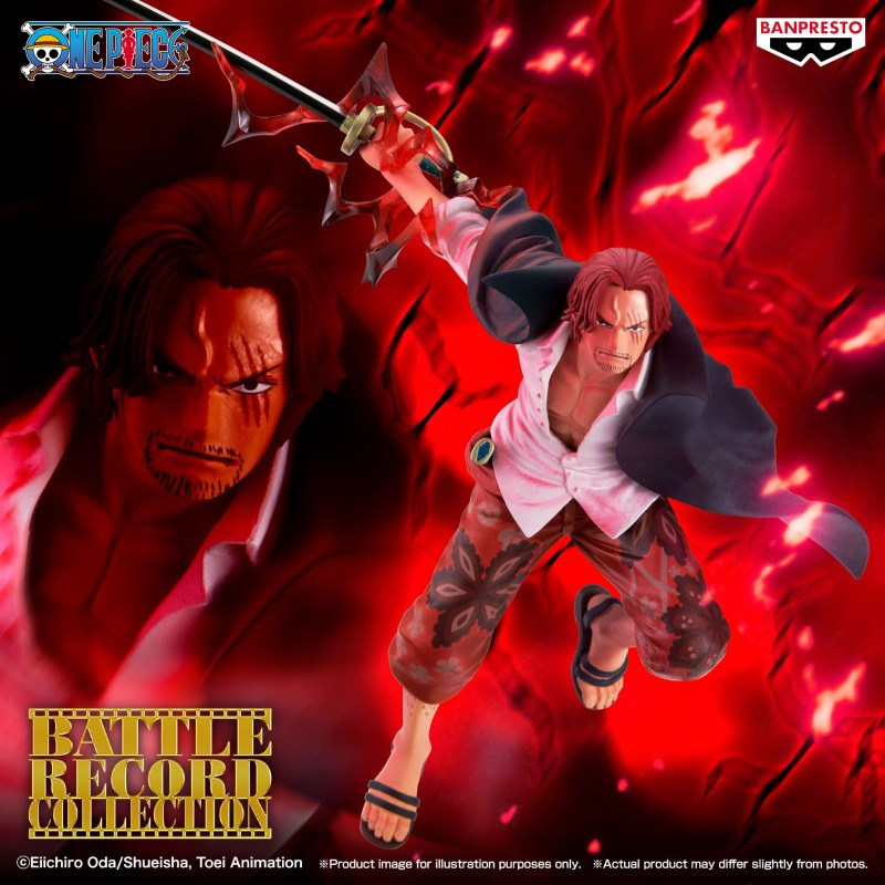 Figurine Shanks One Piece Battle Record Collection 17 cm Banpresto