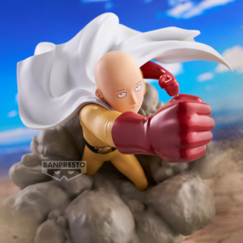 Figurine Saitama One Punch Man Diorama 15 cm Banpresto