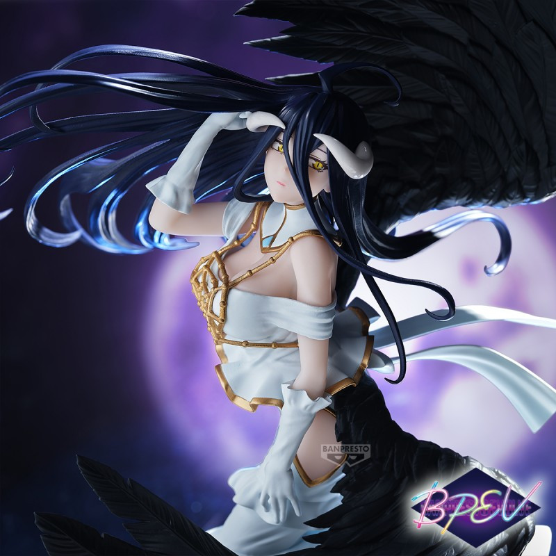 Figurine Albedo Empress of Darkness Overlord Banpresto Evolve