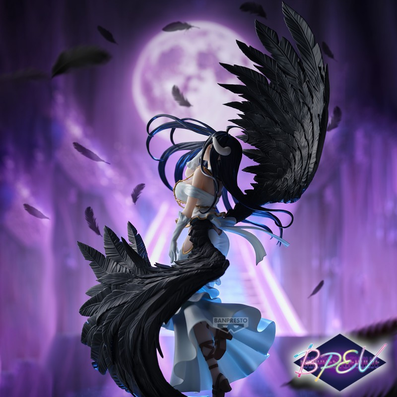 Figurine Albedo Empress of Darkness Overlord Banpresto Evolve