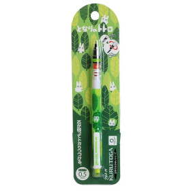 Crayon Ghibli Kurutoga 0,5mm Totoro Feuille cache-cache