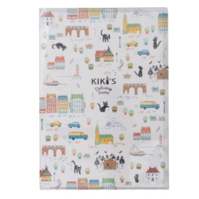 Kiki la Petite Sorcière - Chemise dossier A4 Koriko Balade couleur foncée