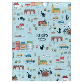 Kiki la Petite Sorcière - Chemise dossier A4 Koriko Balade couleur claire