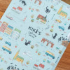Chemise A4 Koriko Balade foncée Kiki la Petite Sorcière Ghibli