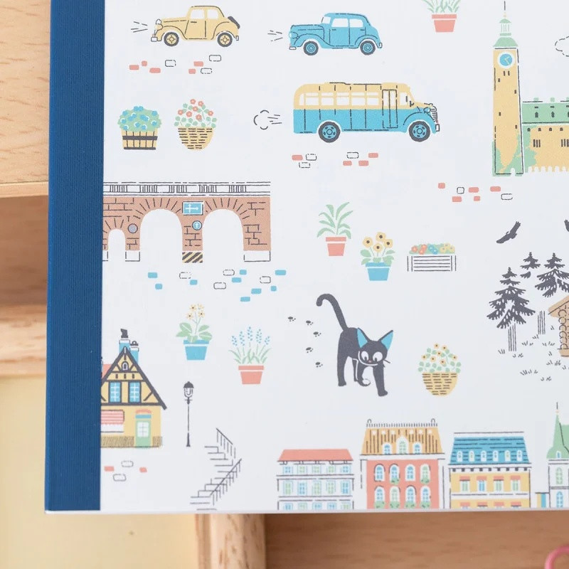 Carnet Ghibli B5 Koriko Balade Kiki la Petite Sorcière