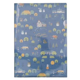 Mon Voisin Totoro - Chemise dossier A4 Totoro Forêt couleur foncée