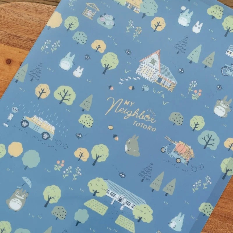 Chemise A4 Totoro Forêt foncée Ghibli 31x22 cm