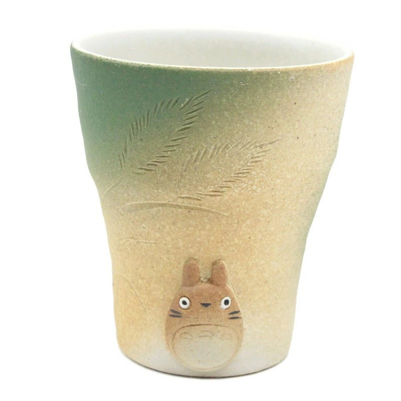 Mon Voisin Totoro - Tasse faite main verte Shigariki