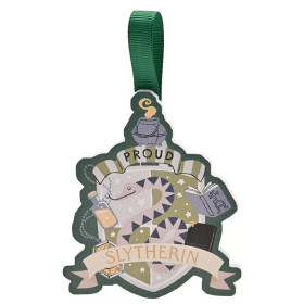 Harry Potter - Ornement en bois Slytherin