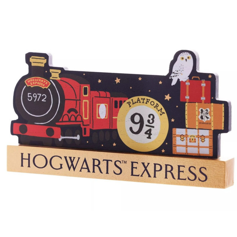 Plaque cheminée Poudlard Express Harry Potter Widdop 22 cm
