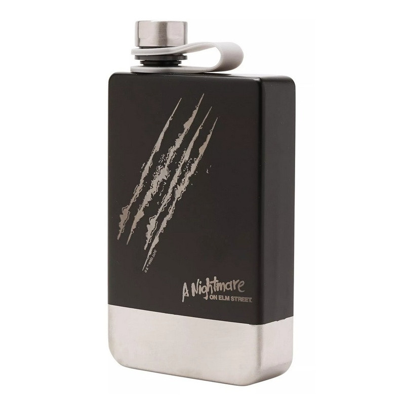 Flasque à whisky Nightmare on Elm Street noir mat – Widdop