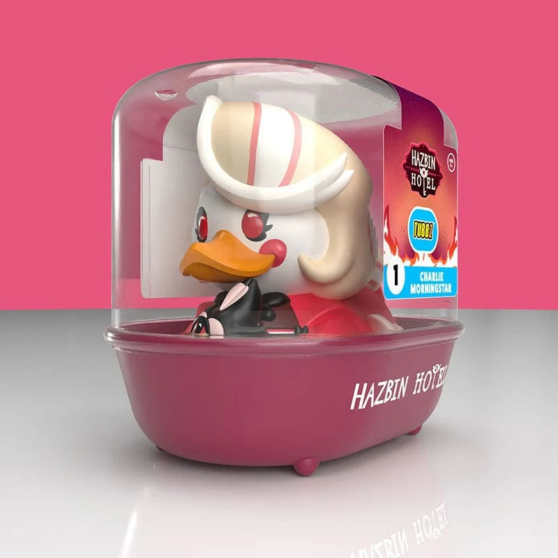 Hazbin Hotel - Figurine canard TUBBZ Charlie Morningstar 10 cm 1st Edition