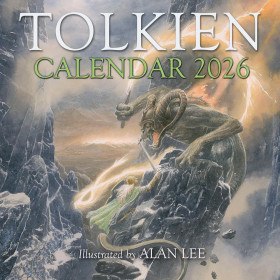 Tolkien - Calendrier 2026 The Great Tales of Middle-Earth illustré par Alan Lee