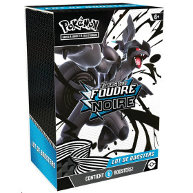 Pokémon EV 10.5 Bundle 6 Boosters Foudre Noire – FR