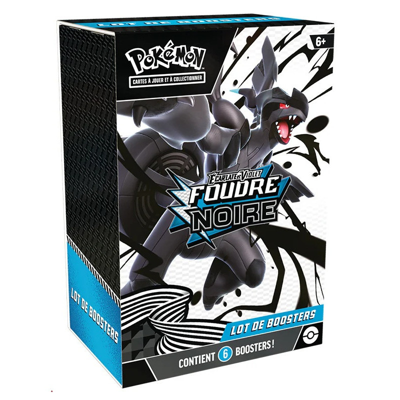 Pokémon EV 10.5 Bundle 6 Boosters Foudre Noire – FR