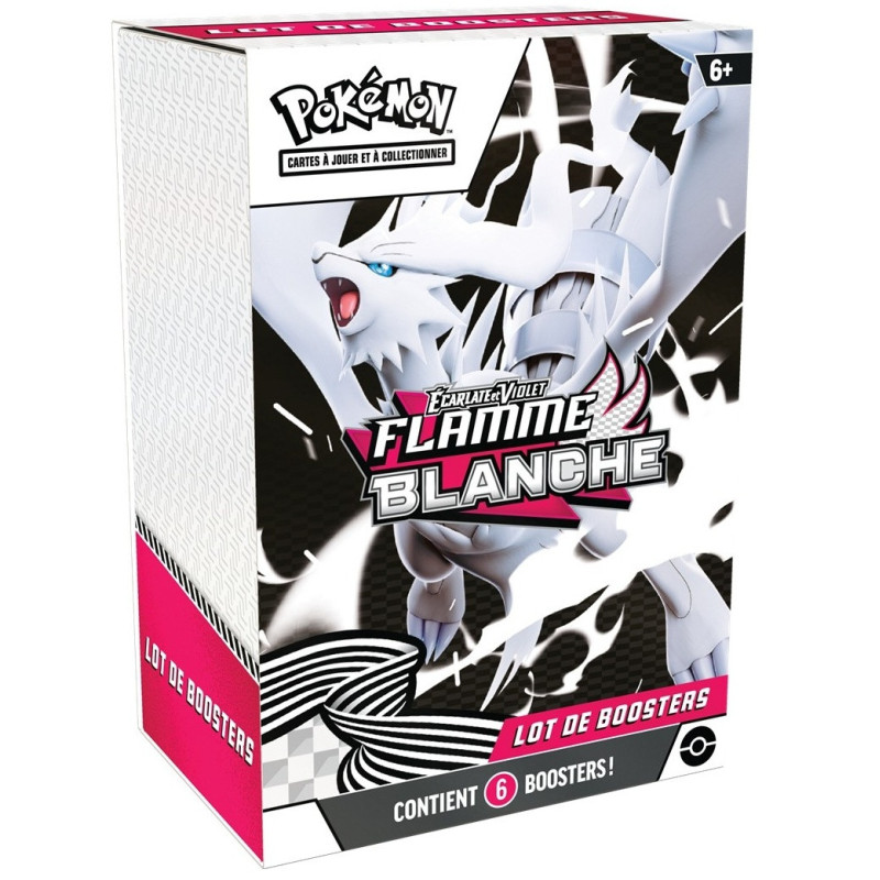 Pokemon - EV 10.5 Bundle 6 Boosters V2 Flamme Blanche - FR