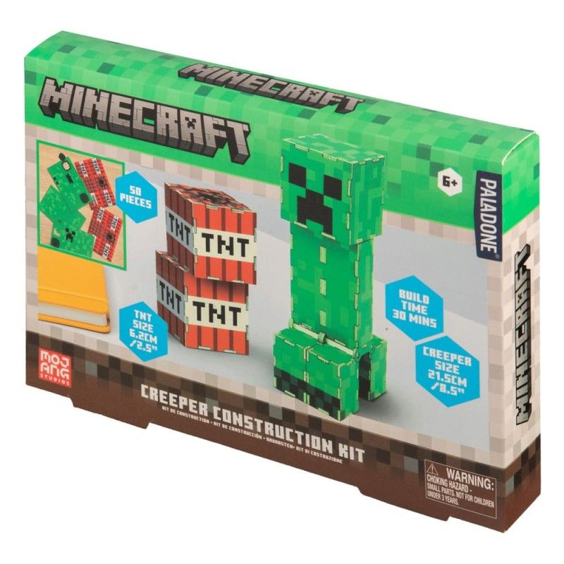 Minecraft - Puzzle 3D Creeper & TNT