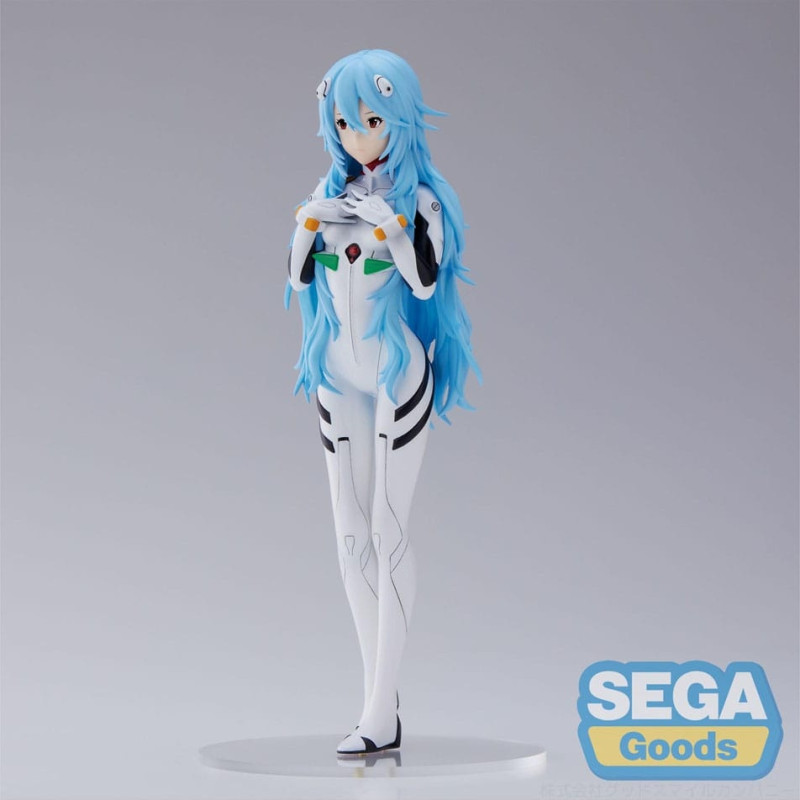 Evangelion: 3.0+1.0 Thrice Upon a Time - Figurine SPM Rei Ayanami Long Hair profil droit