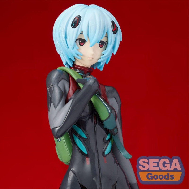 Evangelion: 3.0+1.0 Thrice Upon a Time - Figurine SPM Rei Ayanami (re-run) visage