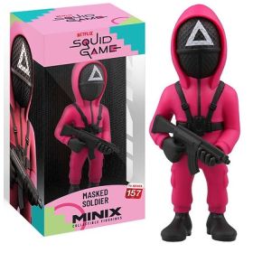 JUILLET 2025 : Squid Game - Figurine 12 cm Minix Masked Triangle Guard