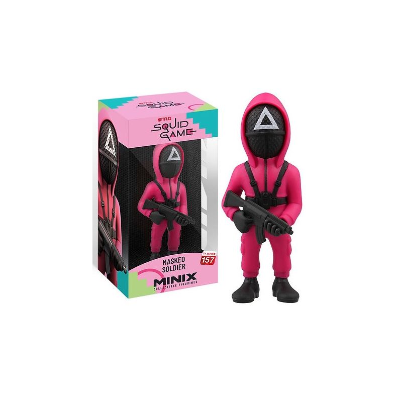 JUILLET 2025 : Squid Game - Figurine 12 cm Minix Masked Triangle Guard