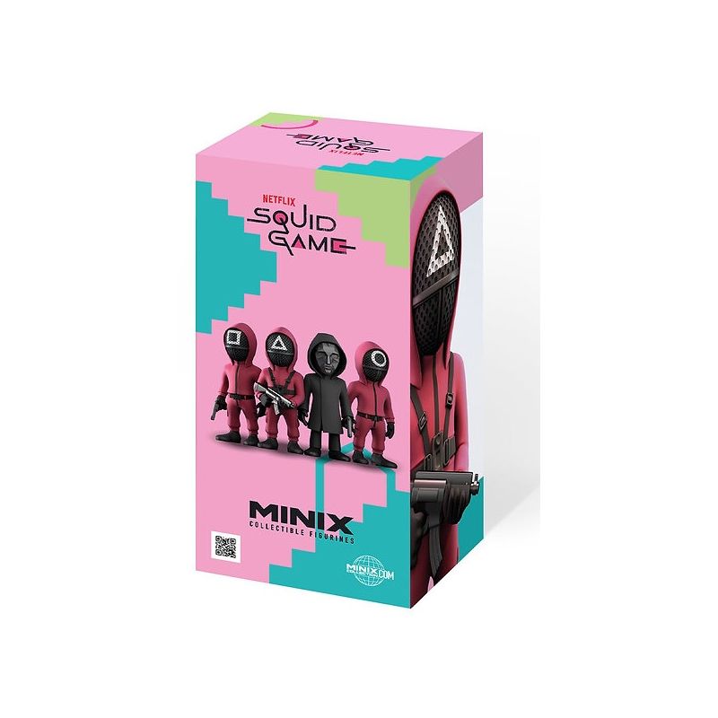 JUILLET 2025 : Squid Game - Figurine 12 cm Minix Masked Triangle Guard