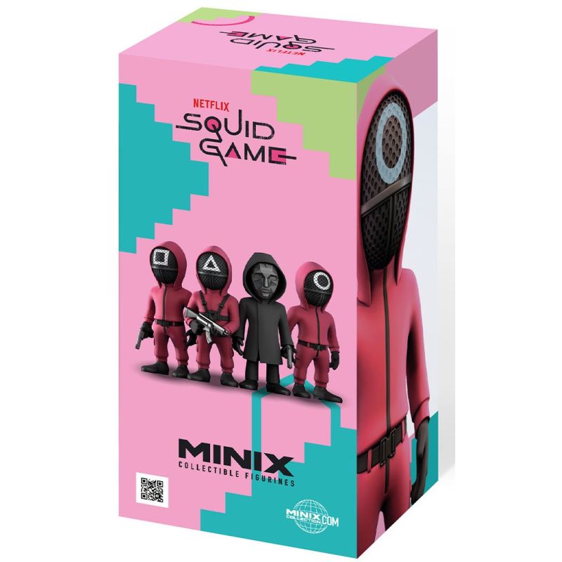 JUILLET 2025 : Squid Game - Figurine 12 cm Minix Masked Circle Guard