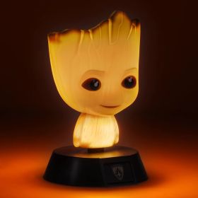 Marvel - Lampe veilleuse Groot (12 cm) allumée