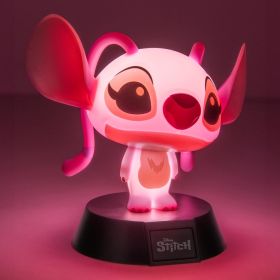 Disney : Lilo & Stitch - Lampe veilleuse Icon Angel 10 cm allumée