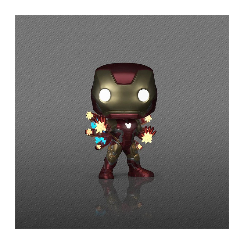 Funko Pop! Iron Man Beams Glow Infinity Saga - Officiel
