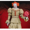 IT : Welcome to Derry - Statue PVC Movie Maniacs Pennywise (Flashback) (Gold Label) 16 cm gros plan