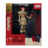 IT : Welcome to Derry - Statue PVC Movie Maniacs Pennywise (Flashback) (Gold Label) 16 cm box