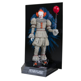 Welcome to Derry - Statue PVC Movie Maniacs Pennywise (Gold Label) 16 cm