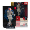 Welcome to Derry - Statue PVC Movie Maniacs Pennywise (Gold Label) 16 cm face en pied et boîte