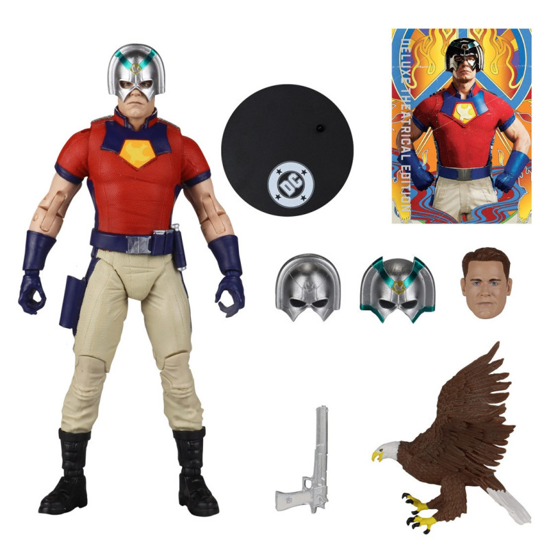 DC Mulitverse - Figurine heatrical Deluxe Edition Peacemaker 19 cm