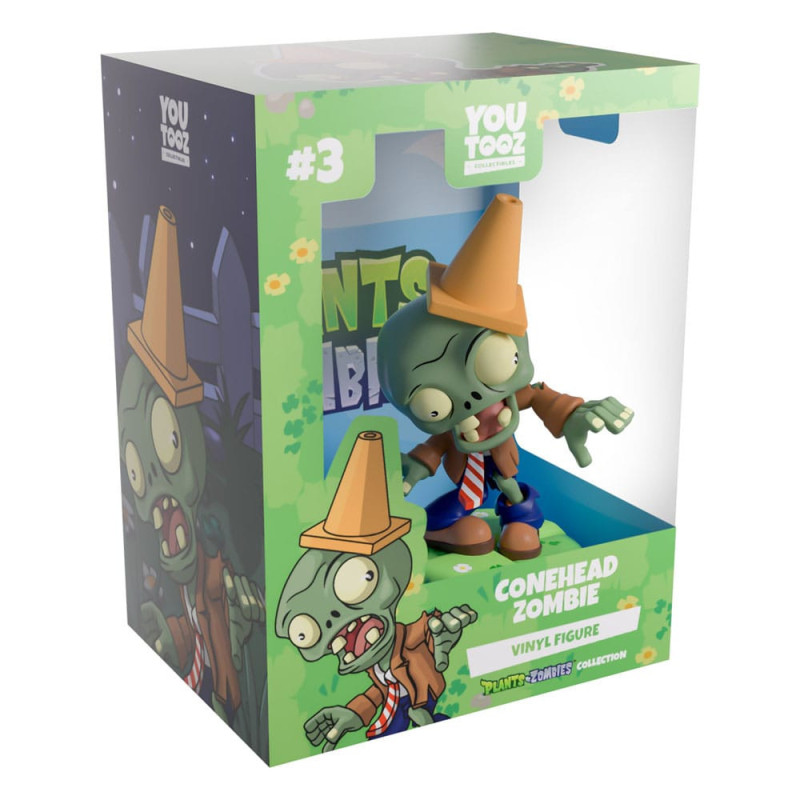Figurine Conehead Zombie Plants vs Zombies 12 cm – Officielle