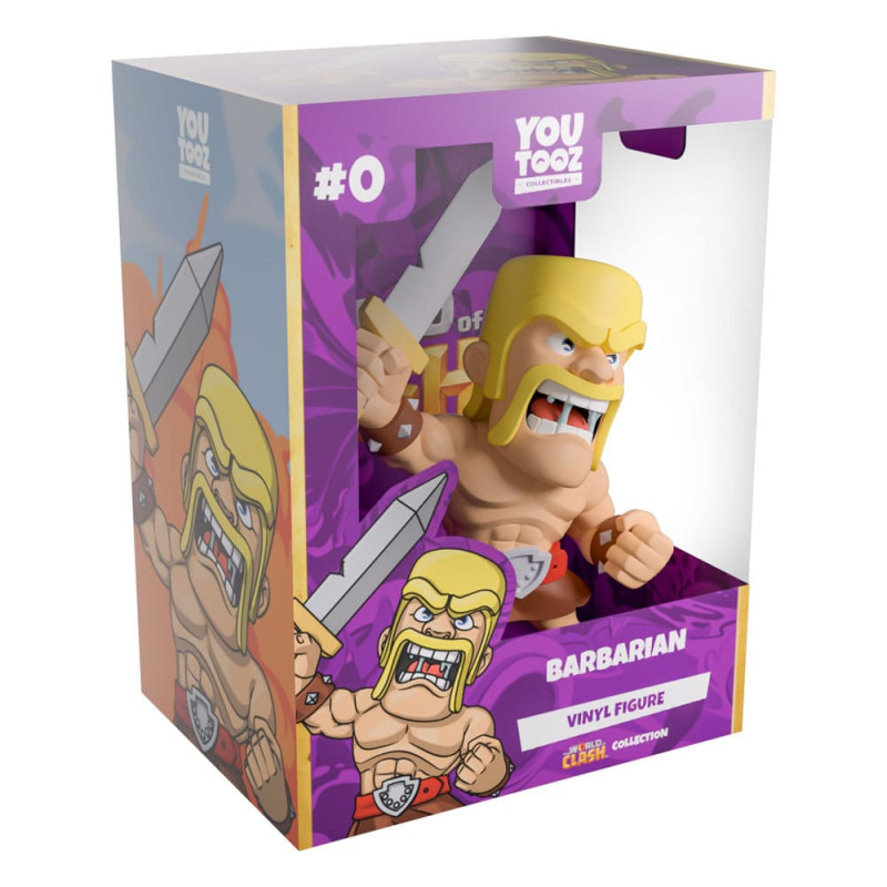 Barbarian Figurine Youtooz – Licence Clash of Clans officielle