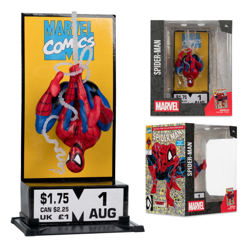 Spider-Man #1 Corner Box Statue PVC – Marvel McFarlane