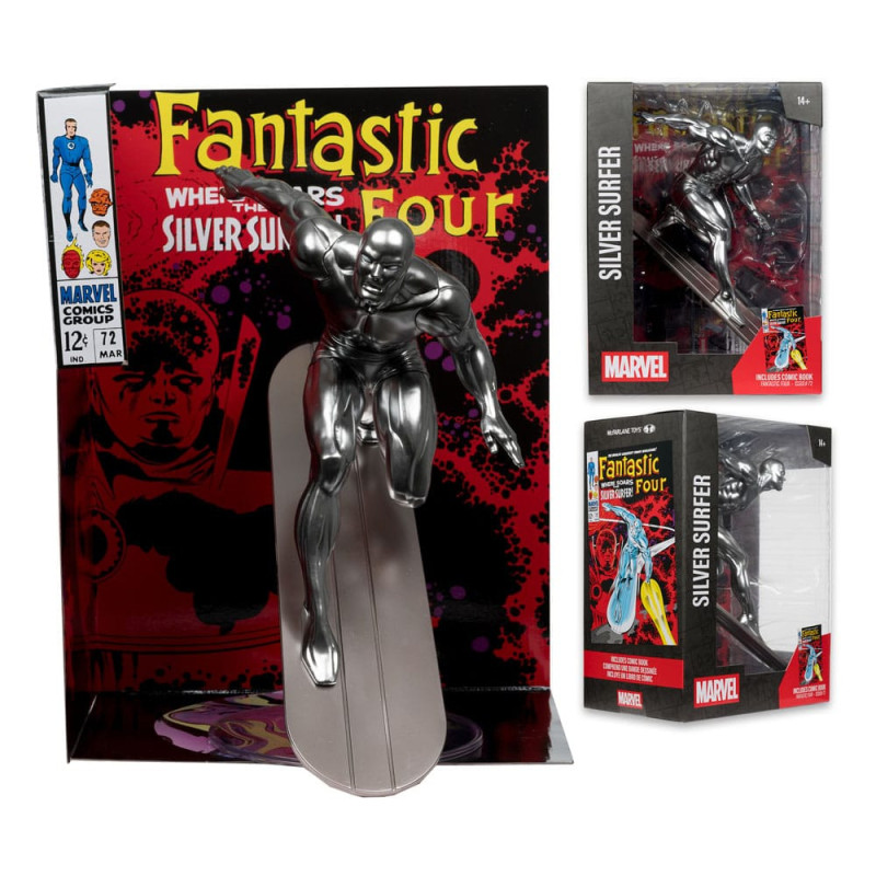 Silver Surfer Fantastic Four Statue 1/6 - Marvel McFarlane